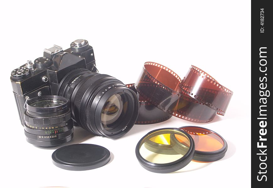 Camera,lens And Film