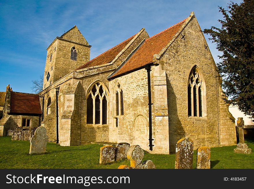 Rural church - traditional place of religious worship. Rural church - traditional place of religious worship