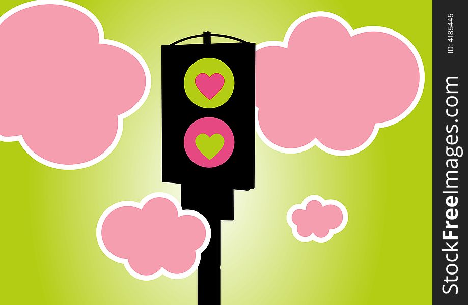 Traffic beacon signals for love. Traffic beacon signals for love.