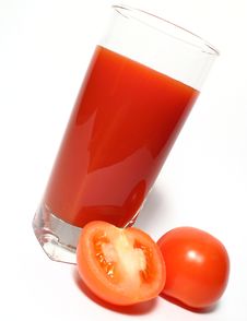 Tomatos Juice Royalty Free Stock Image