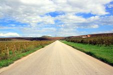 Straight Ahead Road Line Royalty Free Stock Images Straight Ahead Road Line Royalty Free Stock Images