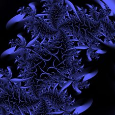 Enchanting Blue Vines Royalty Free Stock Photography Enchanting Blue Vines Royalty Free Stock Photography