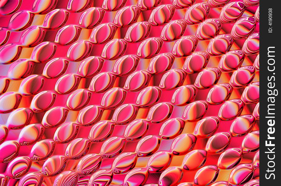 Pink Ribbon Candy Digitally generated background. Pink Ribbon Candy Digitally generated background