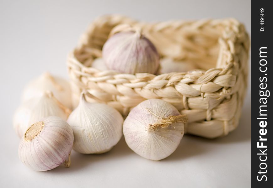Basket Of Garlic