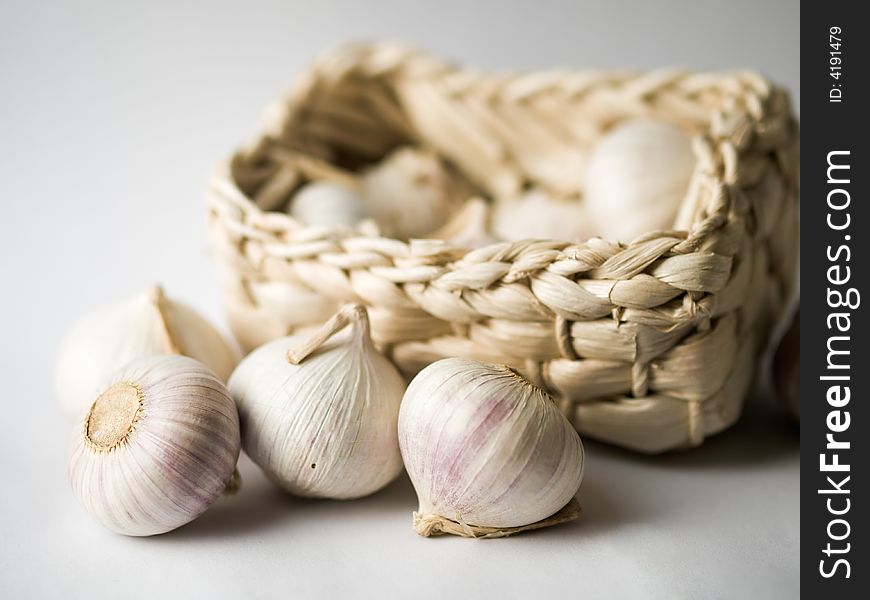 Basket Of Garlic