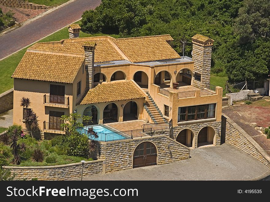 A Beautiful Villa at The coast of South Africa. A Beautiful Villa at The coast of South Africa