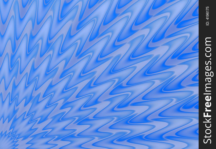 Blue wavy abstract background