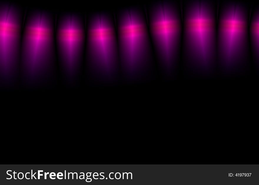 Easter Egg Lights Digital Background