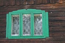 Green Window Royalty Free Stock Images Green Window Royalty Free Stock Images