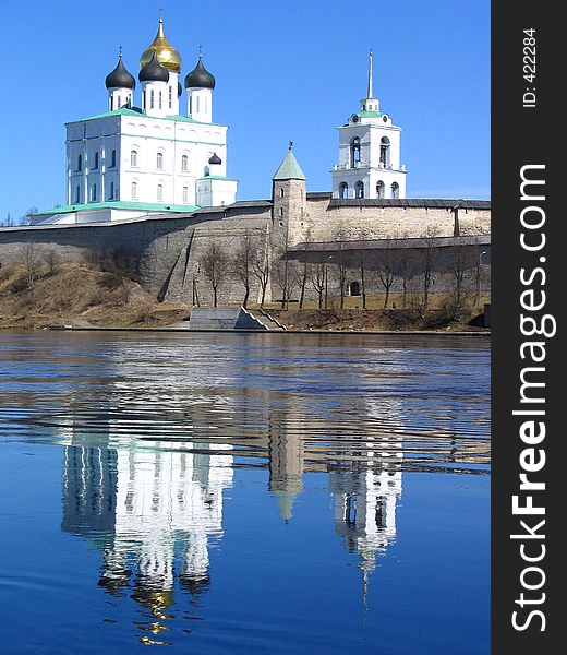 Ancient Russian city created in the ninth century. Ancient Russian city created in the ninth century