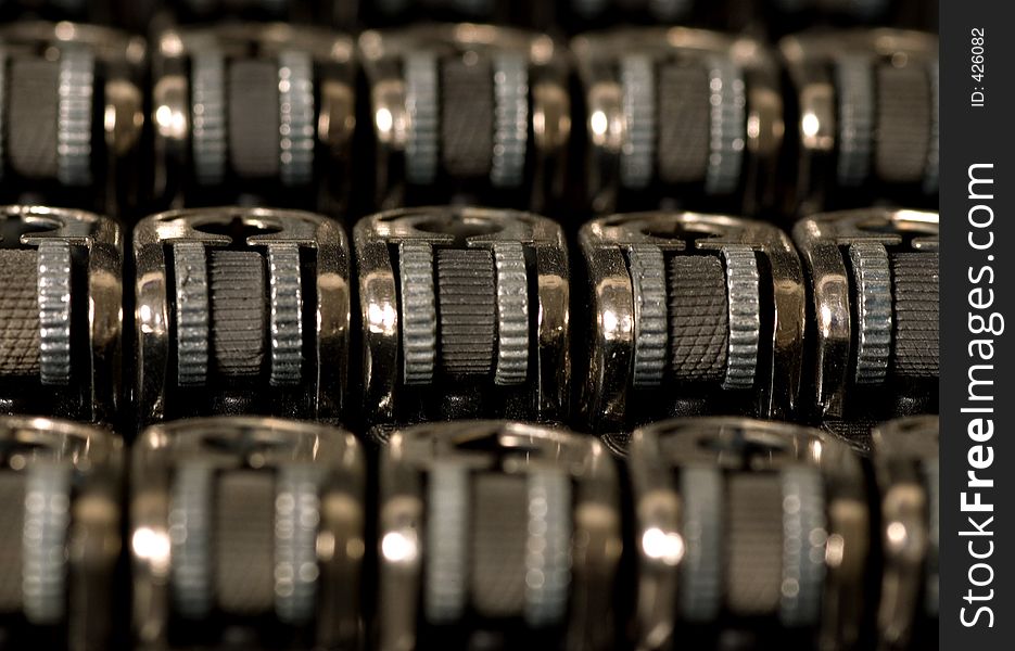 Closeup shot of some cigarette lighters