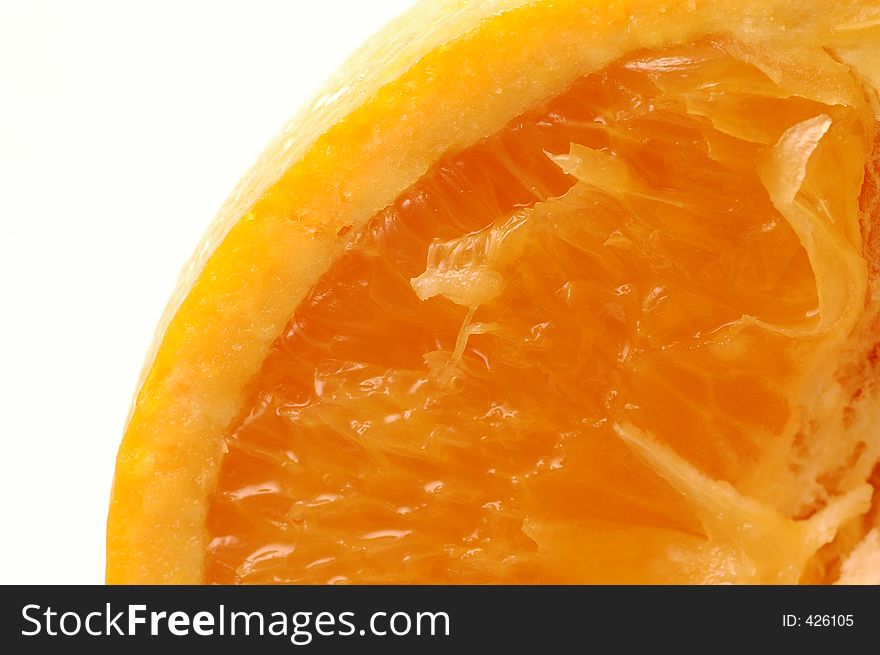 Navel orange detail macro lens vert. Navel orange detail macro lens vert