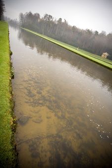 Water Reflections At Fountains Abbey In North York Stock Photos Water Reflections At Fountains Abbey In North York Stock Photos