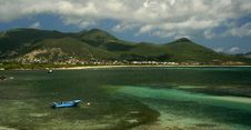 Floating In St Maarten Royalty Free Stock Photo Floating In St Maarten Royalty Free Stock Photo