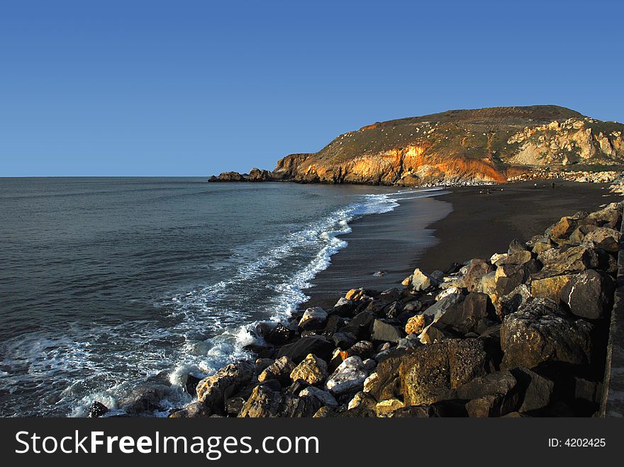 California Coastline Rockaway Beach