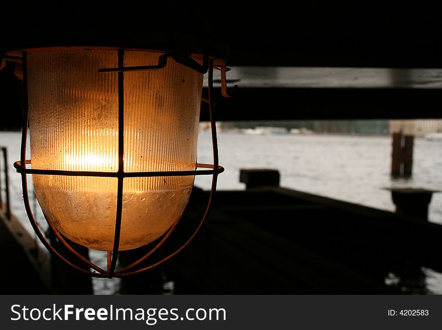 This lamp was founded under one old bridge. I thought that such picture can be really useful. This lamp was founded under one old bridge. I thought that such picture can be really useful.