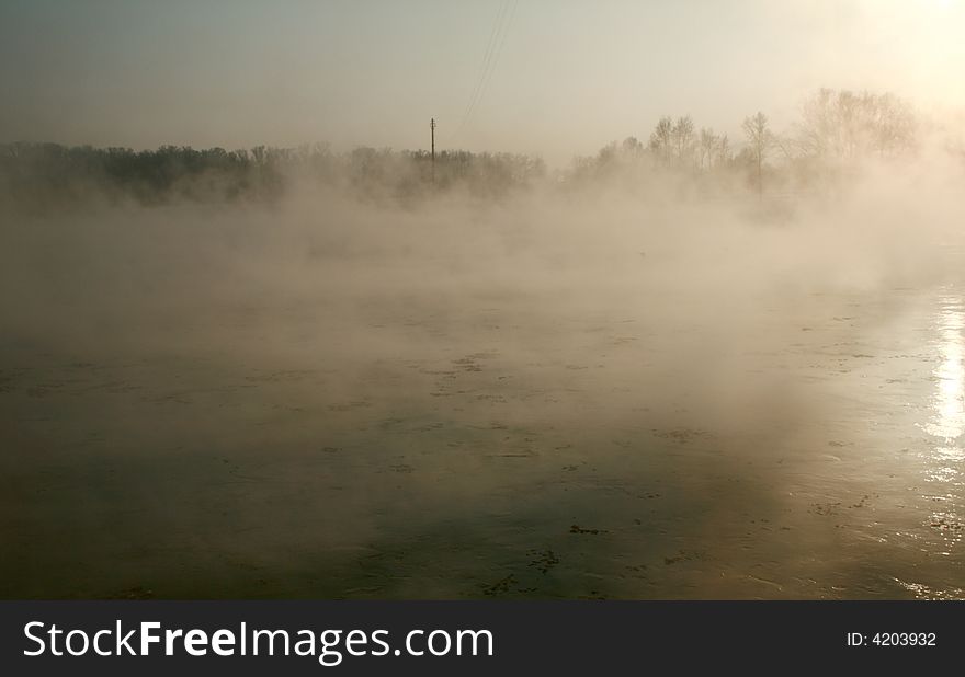 Ice On The River