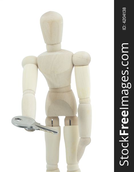 Manikin Offering Key