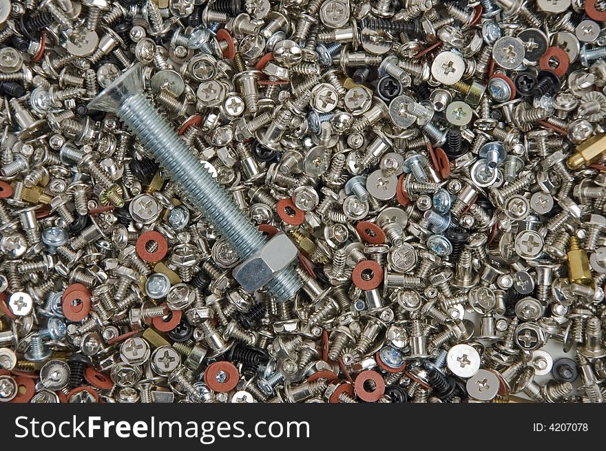 Fine, colour bolts and nuts in all frame. Fine, colour bolts and nuts in all frame.