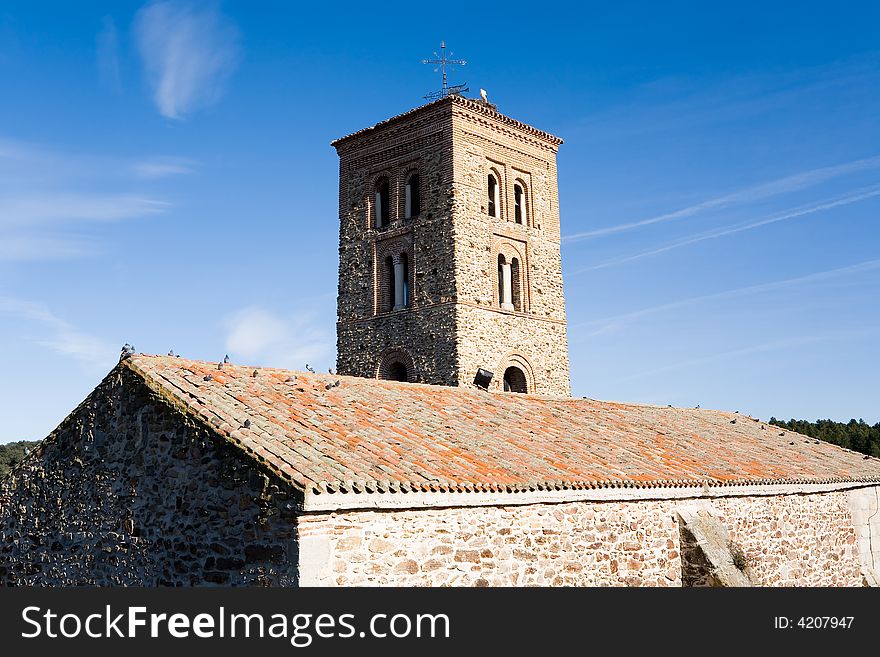 Old church. Buitrago de Lozoya, Madrid, Spain