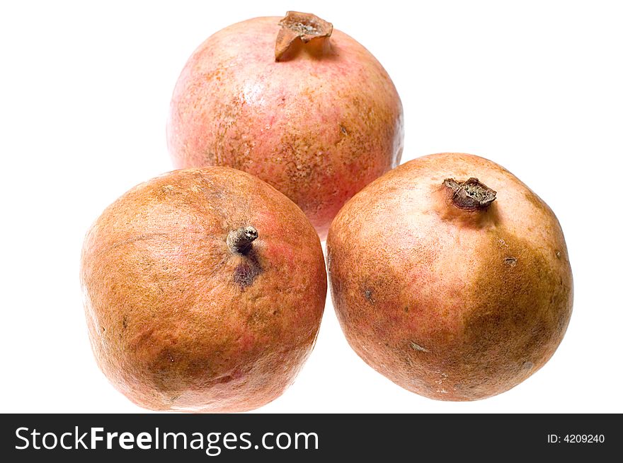 Three Pomegranate