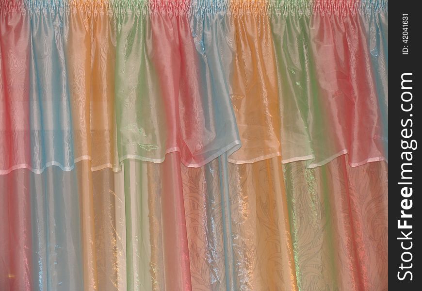 Beautiful flowing fabric for curtains or evening gowns. Beautiful flowing fabric for curtains or evening gowns