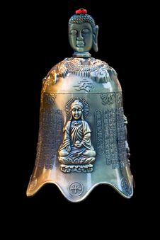 Buddha Bell Stock Photo