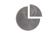 Coin Quarter Royalty Free Stock Photography Coin Quarter Royalty Free Stock Photography
