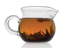Glass Teapot With Tea Royalty Free Stock Images Glass Teapot With Tea Royalty Free Stock Images