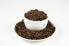 Coffe Cup Of Beans 5 Stock Images Coffe Cup Of Beans 5 Stock Images