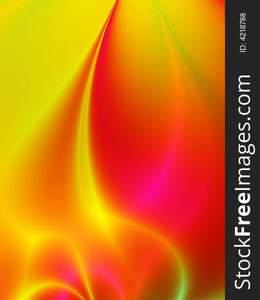 Abstract design colorful background. Wonderful fractal image