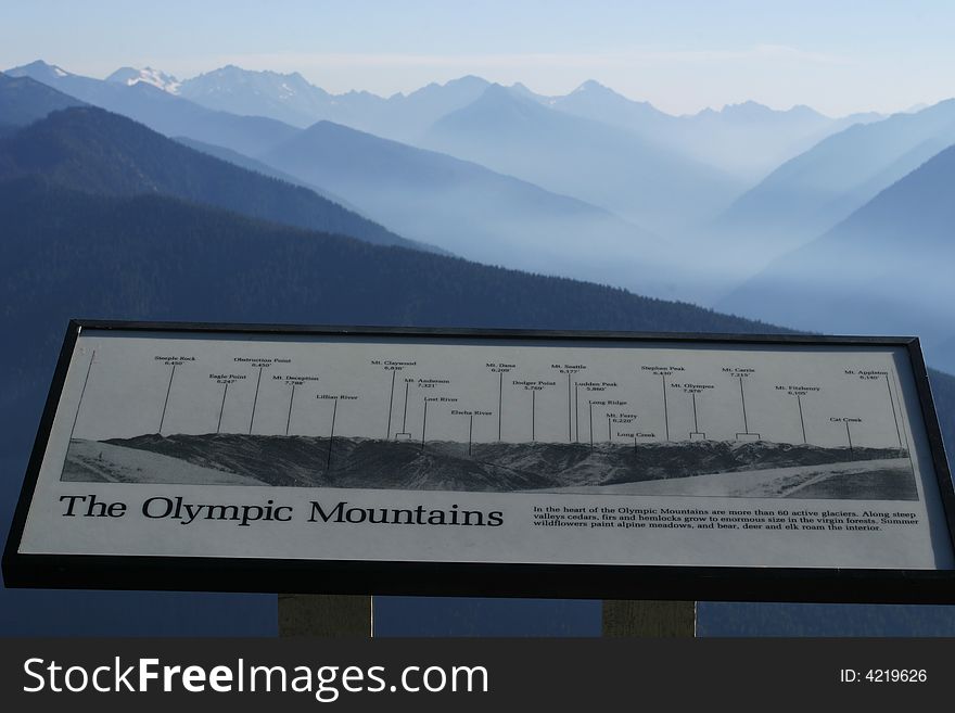 The Olymic Mountains