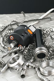 Lathe Tool And Screw Gauge Royalty Free Stock Photos Lathe Tool And Screw Gauge Royalty Free Stock Photos