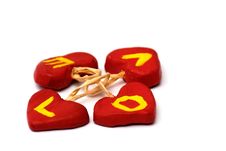 Red Hearts Filled With Love Stock Photos