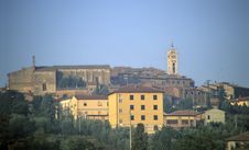 Little Town, Top Of The Hill Royalty Free Stock Images Little Town, Top Of The Hill Royalty Free Stock Images