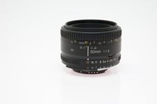 50mm Fixed Lens Stock Photo