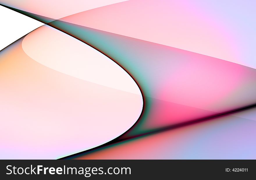 Abstract design background with flowing waves. Abstract design background with flowing waves