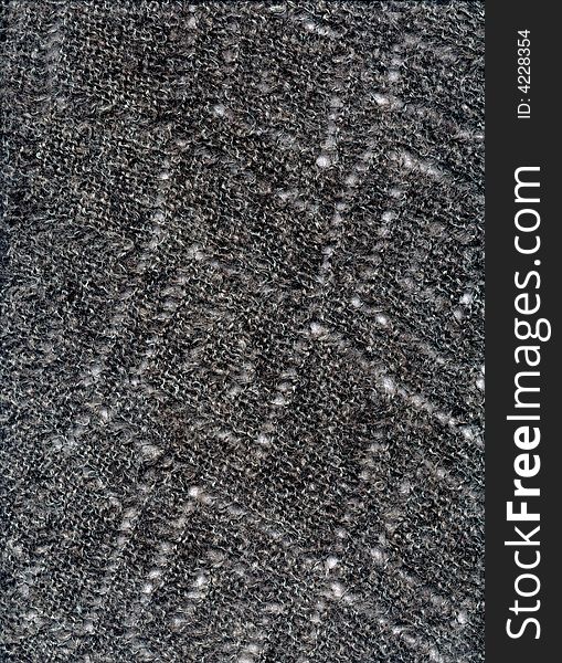 Textural background knitted material, pattern for designer