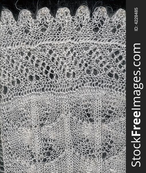 Textural background knitted material, pattern for designer