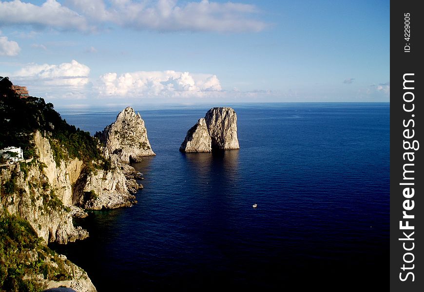 Sea And Rocks