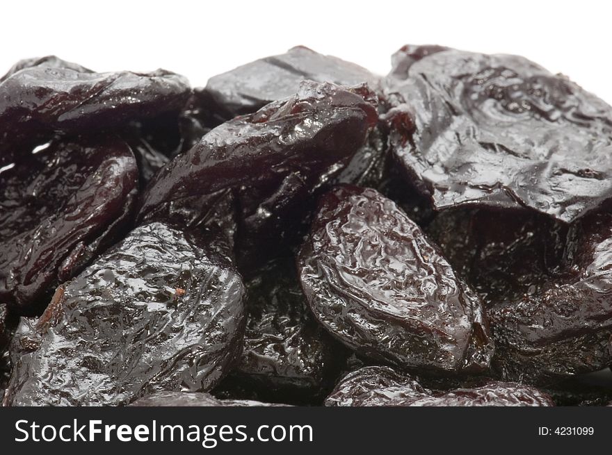 Prunes close up