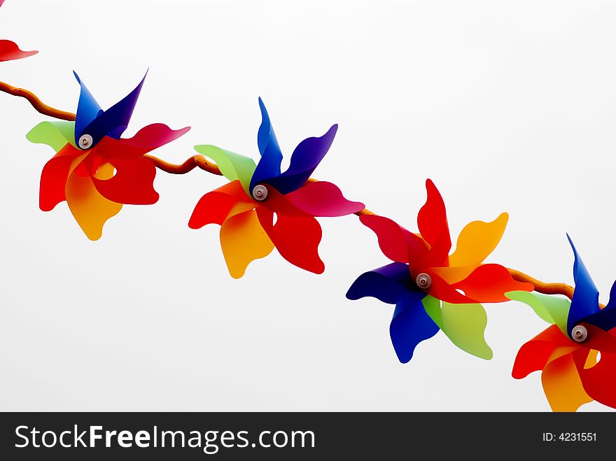 Colorful Pinwheels