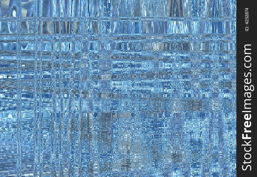 Glass blue for texture and background