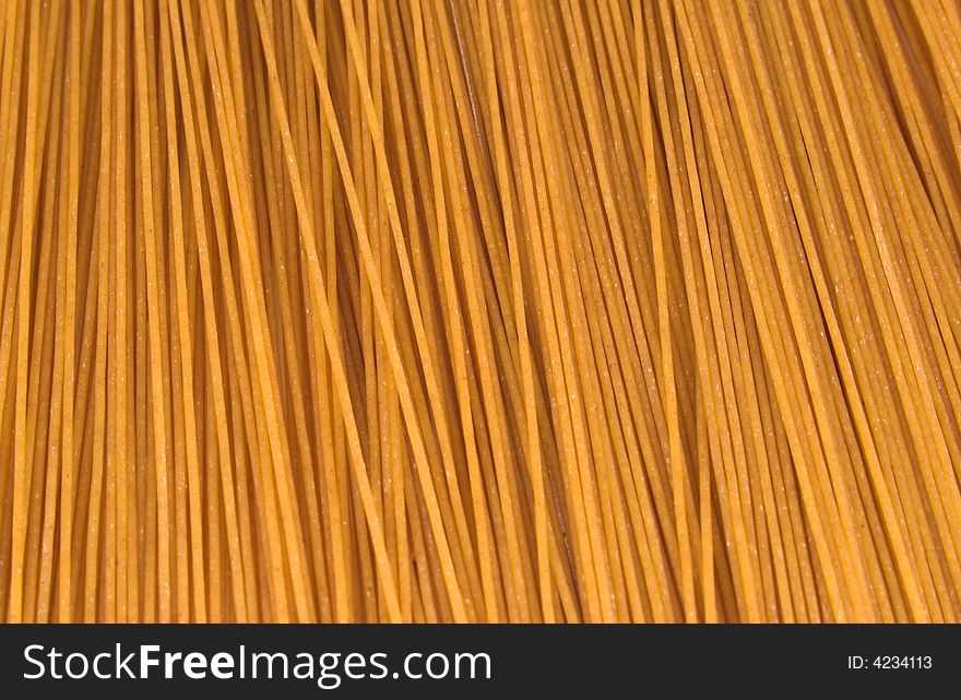 Background of whole grain spaghetti. Background of whole grain spaghetti