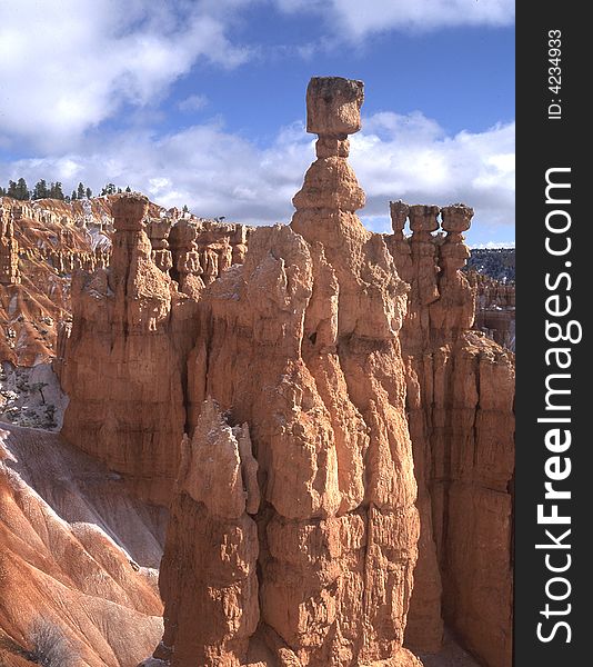 Thor's Hammer, Bryce Canyon National Park, Utah Bryce Canyon is famous for its hoodoos such as Thor's Hammer. Thor's Hammer, Bryce Canyon National Park, Utah Bryce Canyon is famous for its hoodoos such as Thor's Hammer