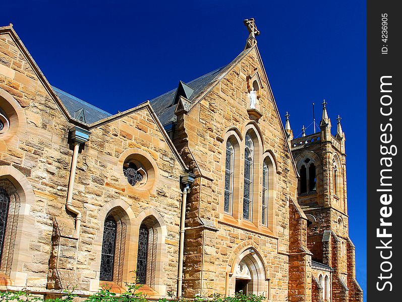 A Catholic Church in Wagga Wagga New South Wales Australia. A Catholic Church in Wagga Wagga New South Wales Australia.