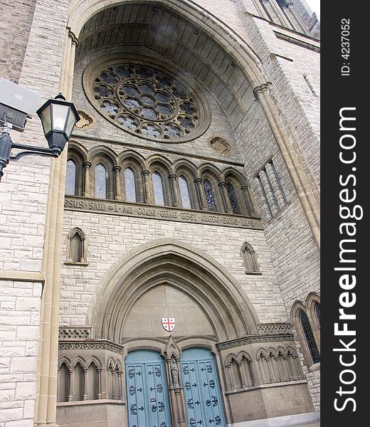 Historic Christ Church Cathedral in the capital of British Columbia, Victoria. Historic Christ Church Cathedral in the capital of British Columbia, Victoria