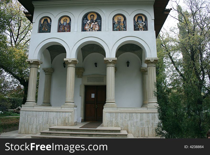 Christian Orthodox church in Bucharest, Romania