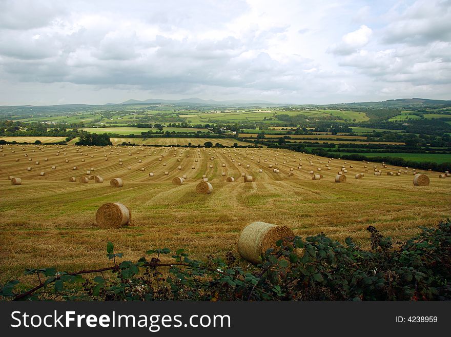 A scenic view in the irish countryside. A scenic view in the irish countryside