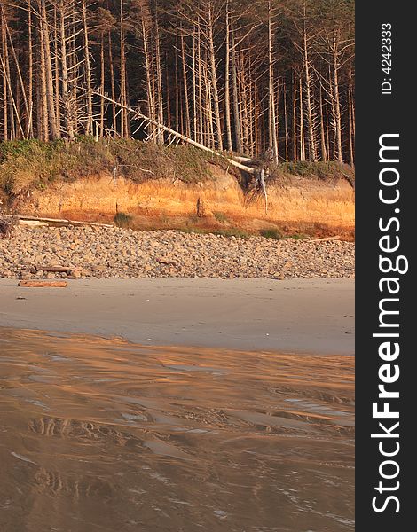 Coastal scene - Cape Lookout State Park. Coastal scene - Cape Lookout State Park